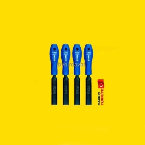 FIXIO FS2004 ISKARPELA AHŞAP KESKİ SETİ 4 Parça 250 mm 18-20-22-24 mm