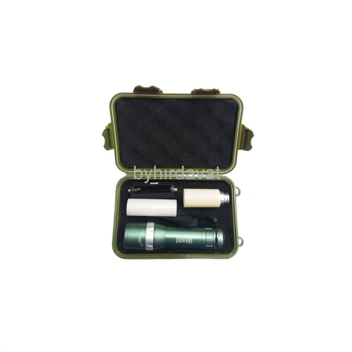 PANTHER Torch ŞARJLI FENER FLAŞÖRLÜ ŞAJLI LAMBA 3 W GREE LED 180 Lumens