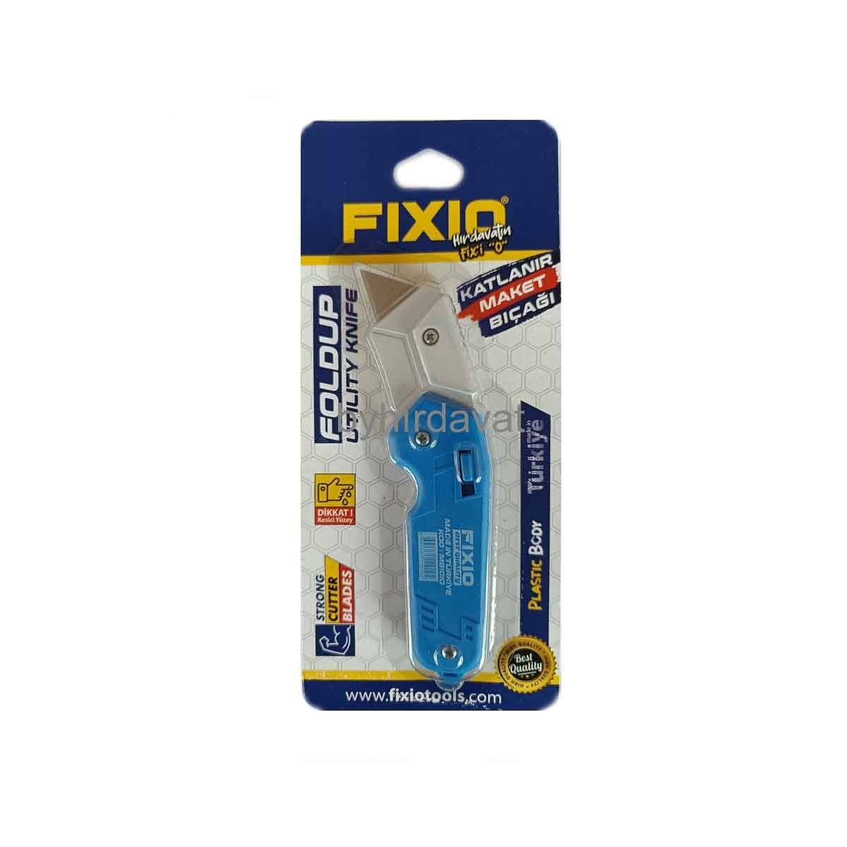 FIXIO MB1010 ÇAKI TİP MAKET BIÇAĞI Plastik ÇOK AMAÇLI KATLANIR MAKET HALI BIÇAĞI