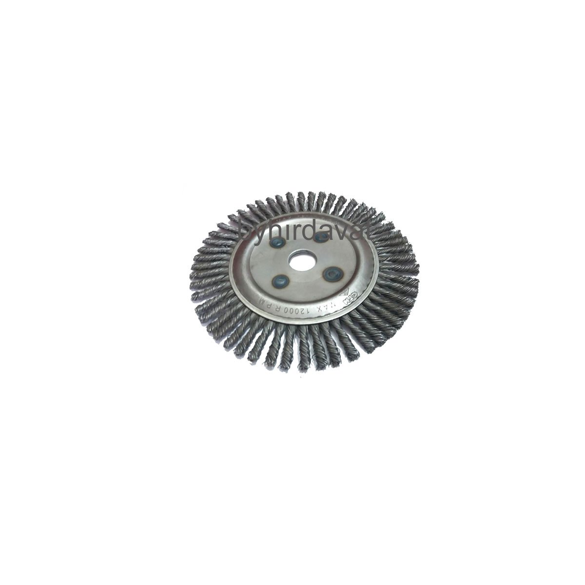 BD-178 DAİRE BURMALI TEL FIRÇA TAŞLAMA İÇİNDİR