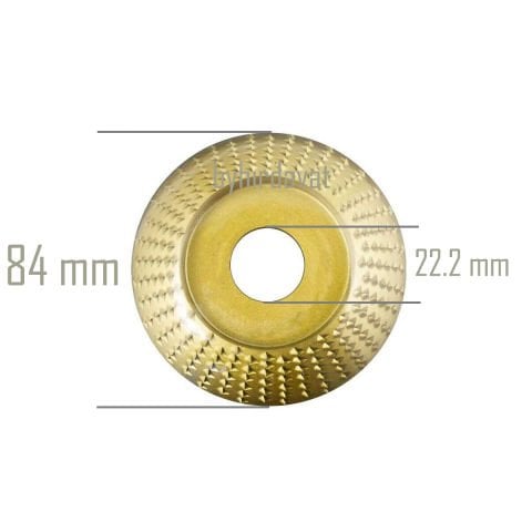 84 mm AHŞAP OYMA DİSKİ Yarı Küre 115 mm AVUÇ TAŞLAMA İÇİN ÇELİK DİSK TEMİZLEME DÜZELTME YONTMA TÖRPÜ HAYVAN TIRNAK TÖRPÜSÜ