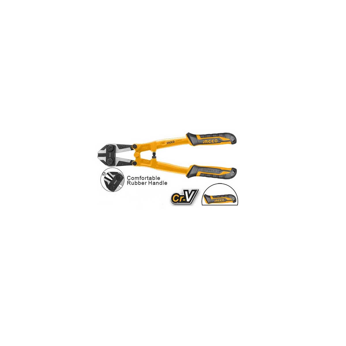 İNGCO 350 mm 14 inç KOLLU DEMİR MAKASI Mini ING-HBC0814 Endüstriyel Civata Kesici