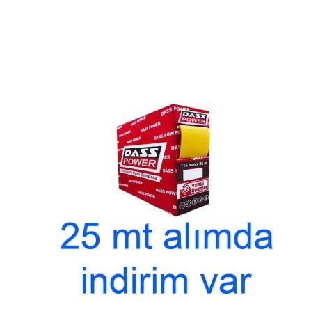 DASS 220 Kum 115 mm Ahşap SÜNGER RULO ZIMPARA AZİM 1 mt