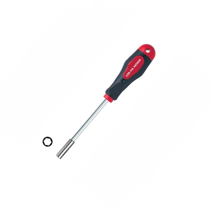CER-PA 1/4 MANYETİK UÇLU BİTS TUTUCU TORNAVİDA 6.35*120 mm