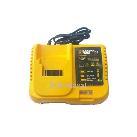 KARONA İTALY 21V XR ŞARJ CİHAZI DEWALT TİP LİİON AKÜ ŞARJ CİHAZI