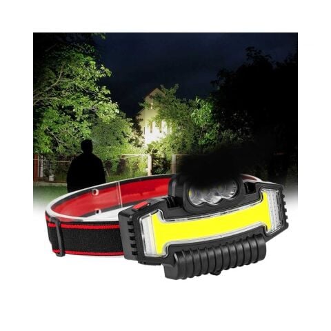 W685-5 Şarjlı KAFA LAMBASI Usb Girişli 5 led