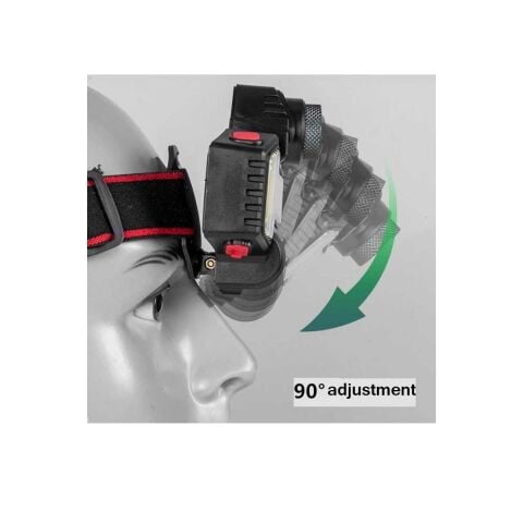 W685-5 Şarjlı KAFA LAMBASI Usb Girişli 5 led