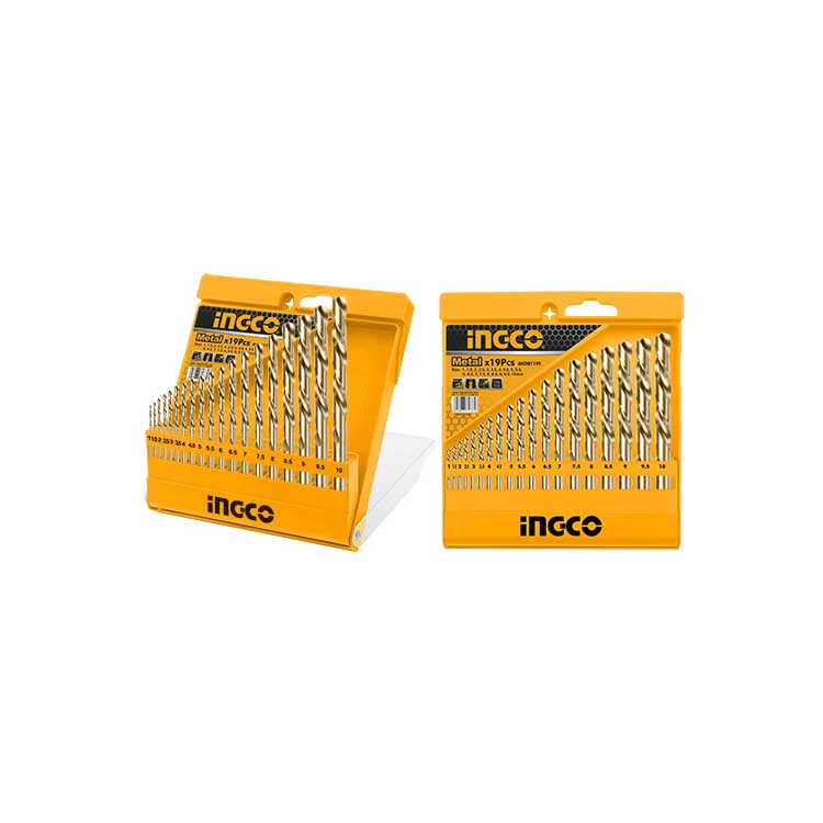 İNGCO 19 lu HSS MATKAP UCU SETİ İNG-AKDB1195
